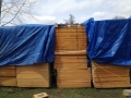 As with the Green Garage, we utilized once-used rigid board insulation.