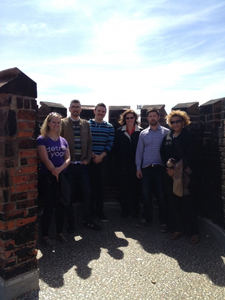 The blog group in the turret.jpg