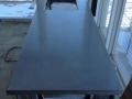 Cement countertop before installation