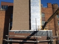 Siding for the elevator tower