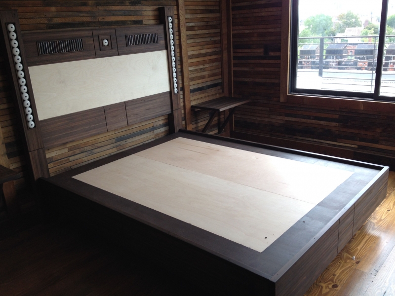 Cabin bed and platform