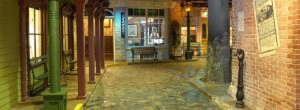 The "Streets of Old Detroit" permanent exhibition.